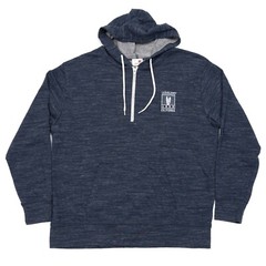 Legoland California Mens Hoodie Zip Up Drawstring Navy XL Embroidered Logo