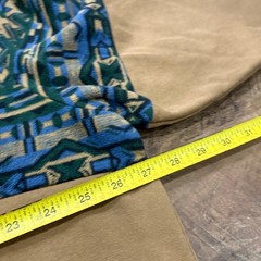 Columbia Fleece Hoodie Mens XXL Tan Aztec Geometric Pullover Outdoor Sweater
