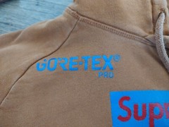 Supreme 1994 Hooded Sweatshirt With Kenya Flag Rust Color Size M