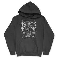 Black Flame Candle Co Unisex Hoodie Funny Sarcastic Spooky Halloween Graphic