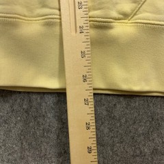 Polo Ralph Lauren Hoodie Adult Large Yellow Organic Cotton Eco Sustainable Line