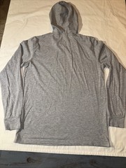 Arena Water Instinct Men’s Hoodie Hoody Lightweight Gray Medium Cotton Polyester