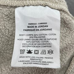 Nike Hoodie Mens Large Beige Club Fleece Pullover Spoetswear Academia Preppy