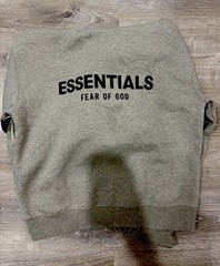 Essentials Fear of God Hoodie Dark Oatmeal