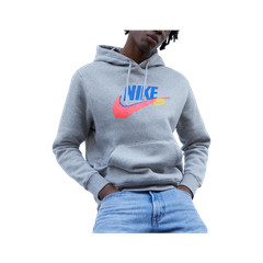 Nike Men’s Sportswear Hoodie DZ2513-063 Gray SZ XS-3XL Brand New