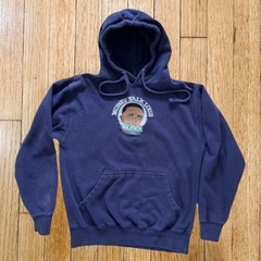 Money Talk Hoodie Embroidered Hip Hop Street Wear Men’s Sz. Small