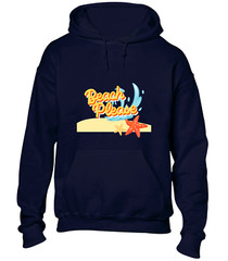 BEACH PLEASE HOODY HOODIE COOL SUMMER HOLIDAY CLOTHING CASUAL FASHION TOP