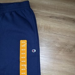 Champion Unisex Blue, Logo Sweats – Size Youth XXL 18/20