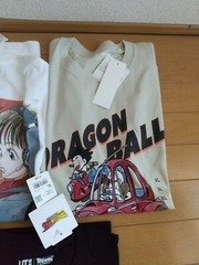 UNIQLO DRAGON BALL DAIMA Sweatshirts 1pc, T-shirt 4 ps. XL Chest: 104–112 cm