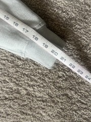 Heather Light Gray Hours Brand Drop Shoulder Hoodie Small Size Relaxed Oversize