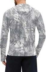 Men’s UPF 50+ Sun Hoodie UV Protection Long Sleeve Fishing Hiking Workout Top 20
