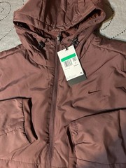 NIKE THERMA PACKABLE SYNTHETIC FILL #652 DEEP RED HOODIE JACKET SIZE XL MEN $135