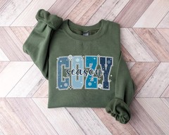 Cozy Season Christmas Sweatshirt Winter Holiday Apparel