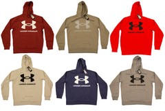 UA Under Armour Men’s Rival Fleece Big Logo Hoodie Sweatshirt – NWT 1357093