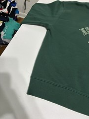 New Balance Sweatshirt Large Green Athletic Crewneck Y2k Sportswear Casual Retro
