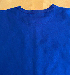 CHAMPION ROYAL BLUE EMBROIDERED LOGO CREWNECK SWEATSHIRT MENS SZ M