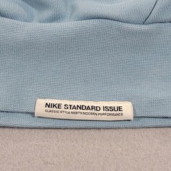 Nike Standard Issue Dri-FIT Pullover Hoodie Blue Zip Pocket Athletic Men’s Large