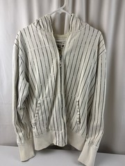 Triple Five Soul Distressed Hoodie XL Y2K Streetwear White Stripes 90s Vintage