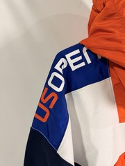 Polo Ralph Lauren Hoodie Mens S Small US Open Tennis Color Block Spellout