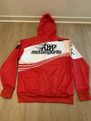 Zip Hoodie Two Two Motorsports Honda Motocross Jacket Red White Adult XL – NWOT