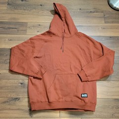 Zero Foxtrot Hoodie Mens 2X Orange Smuggler Pullover Hooded Pocket Drawstring
