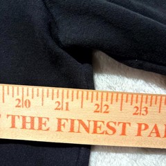 Gap Hoodie Small Unisex Black Embroider Arch Logo Fleece Lined Kangaroo Pockets