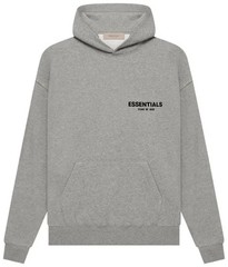 Fear Of God Essentials Hoodie SS22 Dark Oatmeal All Sizes Free Shipping
