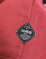 Analog Men’s Sz. M Amplify Crewneck Sweatshirt In Deep Red NWT