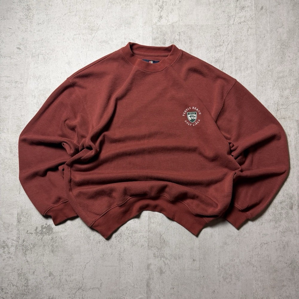 American Vintage Men’s S Red and Burgundy Sweatshirt – Excellent Condition