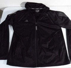 Adidas Combat Sports Rare Black Microfiber Hoodie Fits XXL Slim!
