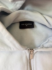 ERE STUDIOS Zip Hoodie Baby Blue Men’s Size M