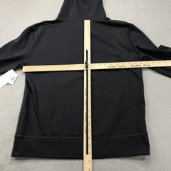 APC Rue Madame Paris Hoodie Mens Small Black Designer Solid Sweatshirt NWT