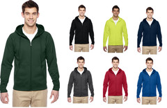 PF93MR Jerzees DRI-POWER SPORT Full-Zip Hooded Sweatshirt
