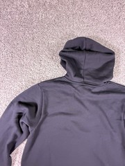 Bella + Canvas 3719 Unisex Sponge Fleece Pullover Hoodie Sweatshirt Large Black