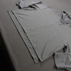 Nike Yoga Hoodie Mens Extra Large Athletica Performance Heather Gray Boxy