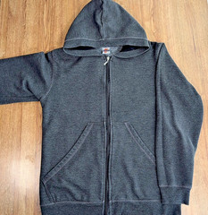 VTG Y2K Top Heavy Dragon Hoodie Mens S Grey Thick Skater Daily Outdoor Sweater