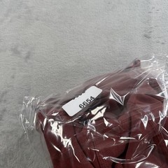 Katahdin Iron Works Hoodie Mens XL Red Sherpa Lined Full Zip Fleece LL Bean