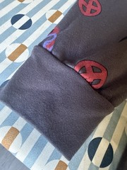 Marvel X-Men Men’s Crewneck Pullover Sweatshirt Gray M Wolverine Cyclops
