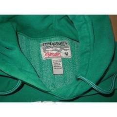 Michigan State Spartans MSU Hoodie Vintage Steve and Barrys Green Mens Medium M