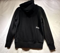 Champion Powerblend Hoodie Full Script Logo Black Size XS