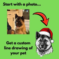 Dog Cat Christmas Sweatshirt Pet Lover Holiday Animal Apparel Gift