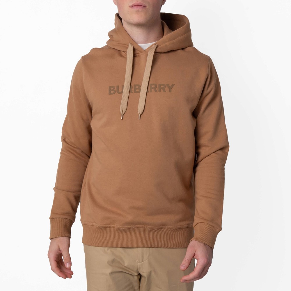 Burberry Ansdell Logo Print Cotton Hoodie