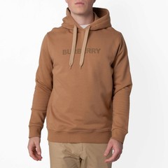 Burberry Ansdell Logo Print Cotton Hoodie