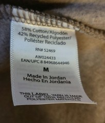 Athletic Works Full Zip Fleece Hoodie Sweatshirt Front Pockets Sz M Taupe NWT