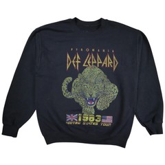 Def Lepard United States Tour Goodie Two Sleeves Mens Graphic Sweatshirt Fleece