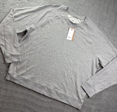 Goodfellow & Co. Mens XXL Gray Vintage French Terry Crewneck Sweatshirt