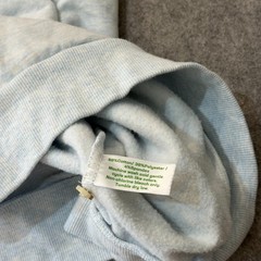 Criquet Heathered Gray Lightweight Collared Polo Sweatshirt Men’s Size Large