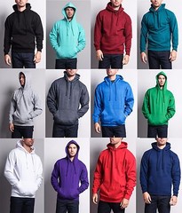 Men’s Premium Heavyweight Sweatshirt Pullover Hoodie Sweater Unisex-13101
