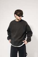 FOG essentials swetashirt back print boxy fit