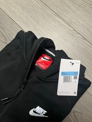 Size Medium – Nike Tech Black Reflective Full-Zip Hoodie & Joggers FREE SHIPPING